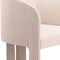 Homeroots 25" Beige Upholstered Arm Chair 572299 - alternate 7