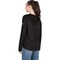 Berne Womens Large Black Long Sleeve Hooded UPF Sun Shirt WSH13BKR440 - alternate 1