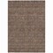 Homeroots 8' X 10' Chocolate And Gray Floral Washable Indoor Outdoor Area Rug 582263 - alternate 7