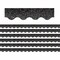 Teacher Created Resources Black Sparkle Scalloped Border Trim, 35 Feet Per Pack, 6PK TCR8766 - alternate 1