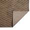 Homeroots 8' Runner Beige Geometric Stain Resistant Indoor Outdoor Runner Rug 531622 - alternate 8