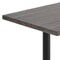 Flash Furniture Bennett 30 in x 48 in Solid Wood Indoor Tabletop in Dark Brown with Dual 5 in x 22 in Bar GSF-REC3048-DKBRN-T0522B-GG - alternate 8
