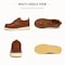 Handpoint Men's 4 in Soft Toe Leather Oxford Work Shoes, 9 H82994D-9 - alternate 7