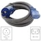 Ac Works 15A 15FT 14/3 Medical Grade Power Cord to IEC C13 End MD15AC13-180 - alternate 4