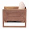 Bali & Pari Helina Bohemian Bleached Seagrass and Acacia Wood Arm Chair 254-13850-ZORO - alternate 9