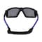 Radians Thraxus Elite, Safety Glasses, IQuity Anti-Fog & Anti-Scratch, Smoke Lens, Blue Frame, Half-Frame TXE2-23ID - alternate 7