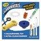 Crayola Colourwhirls Toy with (1) Rip-Cord Spinner and (1) Ultra-Clean Washable Marker, Ages 6+, 4 Pieces 74-7645 - alternate 5