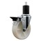 Service Caster 5'' Nylon Swivel 1-3/4'' Expanding Stem Caster with Brake SCC-EX20S514-NYS-PLB-134 - alternate 1