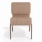 Flash Furniture Beige Fabric Church Chair, PK4 4-FD-CH0221-4-CV-BGE1-BAS-GG - alternate 6