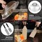 Home-Complete Griddle Accessories 28PC Grill Set w/ Stainless Steel Spatulas, Tongs, Cleaner, Dome & Carry Bag KIT-OUT2 - alternate 9