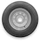 Rubbermaster - Steel Master C78-13 (ST185/80D13) 6 Ply 5 On 4.5 Bolt, Silver Wheel Assemblies 599465SIL - alternate 1