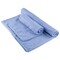 Wakeman 2-Piece Yoga Mat Towel and Gym Towel Set Sweat Absorbent & Quick Drying with Corner Pockets HT-YOGA-BLU - alternate 1