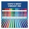 Expo Dry Erase Marker, Chisel Tip, Black, 4PK 80661 - alternate 7