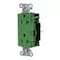 Hubbell Wiring Device-Kellems Straight Blade Receptacle, 5-20R, 20 A, 125V AC, 2 Pole, 3 Wire, Surface Mount, Grounded HBL2182STGN - alternate 3