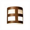 Luxury Lighting Varien Bay 9 in Tall Ceramic Outdoor Wall Light, Rubbed Bronze Paint Finish, 2PK (2) S102-77(W4)-ABr-ud-7-17 - alternate 3