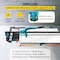 Vevor Tile Cutter 47in Cutting Tool w/ Laser Guide Single Rail Double Brackets D-01A-1200 - alternate 8