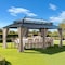 Sunjoy 20x12 Kingston PC Top Rectangular Gazebo Wood A1020438B000 - alternate 1