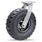 Hamilton Zinc Plated Cush-N-Aire Swivel Caster, 21" Pneumatic Air-Filled Tire S-71210-PR - alternate 1