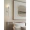 Z-Lite Clara Brushed Nickel 1 Light Wall Sconce 2013-1S-BN - alternate 5