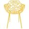 Leisuremod Modern Devon Aluminum Armchair, Yellow, 4PK DCA23Y4 - alternate 6