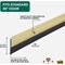 M-D Building Products Building Products 0.25'' 36'' Gold Door Sweep 5744 - alternate 4