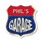 Signmission Phil's Garage, 12 Inch X 12 Inch, Aluminum Metal Sign SHI-A-12-383-PHIL - alternate 1