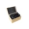 Drill America 33 Piece HSS Black Oxide Reduced Shank HSS Drill Bit Set, 1/2" - 1", Wood Case DWD833SD-WOOD - alternate 1
