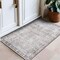 World Rug Gallery Vintage Inspired Machine Washable Non Slip Area Rug 2 ft x 3 ft Olive 6029OLIVE2X3 - alternate 1
