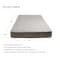 Mytee Products 5.5 in Mattress for RV Trailer 30 inx78 in - Breathable Trailer Bed Mattress Matt-MR3078 - alternate 8