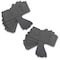 Pure Garden Garden Edging 10-PC Outdoor Decorative Bed Border Set 8 ft Interlocking Stone Trim Landscaping 50-LG1458 - alternate 9