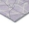 Homeroots 10' X 14' Lavender And Ivory Geometric Washable Indoor Outdoor Area Rug 613018 - alternate 8