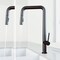 Vigo Parsons Single Handle Pull-Down Sprayer Kitchen Faucet in Matte Black VG02031MB - alternate 7