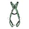 Msa Safety V-Form Harness, Extra Large, Back & Hip D-Rings; Tongue Buckle Leg Straps 10197216 - alternate 4
