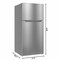 Koolmore 28 In 14 cu ft Top Mount Appartement Refrigerator In Stainless Steel KM-TMR-14-SS - alternate 9