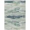 Homeroots 9' X 12' Mint Green Ivory And Denim Blue Abstract Washable Indoor Outdoor Area Rug 612537 - alternate 7