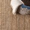 Jonathan Y Pata Hand Woven Chunky Jute Natural 5 ft Square Area Rug NRF102A-5SQ - alternate 5