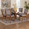 Baxton Studio Mana Modern Grey and Walnut Brown Wood 7-Piece Dining Set 254-12145-10893-ZORO - alternate 10