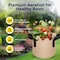 Ipower Plant Grow Bag 2-Gallon Heavy Duty Fabric Pots, 300G Thickened Nonwoven Containe, Tan, 5PK GLGROWBAG2X5TANV5 - alternate 6