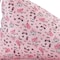 Homeroots 35" Pink and White Microfiber Princess Pouf Cover 546272 - alternate 6