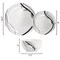 Elama Sarah 12 Piece Porcelain Black Ribbon Dinnerware Set, Service for 4 in White and Black 750123737M - alternate 7