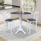 Whitewood Industries Extension Dining Tables, 45 in L, 38 in H, Parawood, 3 Piece Set K05-42DPT-27-S61332 - alternate 3