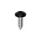 Auveco 10 x 1/2in Black Painted Square Drive Pan Head Tapping Screw, 100PK 25379 - alternate 1