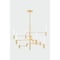 Hudson Valley Lighting Allentown 48 in. Chandelier Aged Brass 4008-AGB - alternate 5