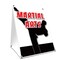Signmission Martial Arts, 36 Inch x 24 Inch A-frame Yard Sign, Plastic Sign SBC-2436-Martial Arts - alternate 1