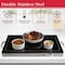 Classic Cuisine Electric Warming Tray Food Warmer w/ 3 Temperature Settings, Cool-Touch Handles Food Warmer KIT-WRMTRY - alternate 7