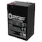 Mighty Max Battery 6V 4.5AH SLA Replacement Battery for MK Es4-6sa MAX3537113 - alternate 1