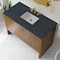 James Martin Vanities Hudson 48" Single Vanity, Honey Oak w/ 3 CM Charcoal Soapstone Silestone Top 435-V48-HNO-3CSP - alternate 7