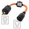 Ac Works L14-30P to L5-20R Adapter, 1.5 ft, 20A Breaker-Protected, Heavy-Duty STW L1430ICBL520 - alternate 4