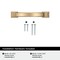 Amerock Sheffield 3 inch (76mm) Center-to-Center Champagne Bronze Cabinet Pull, 10PK 10VMP37040CZ - alternate 3