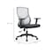 Leisuremod Glen Ergonomic Mesh Desk Chair, Adjustable Armrests and Tilt GO60LGR - alternate 9